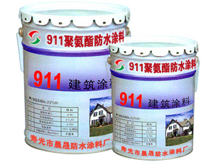 911 Elastic polyurethane waterproof coating